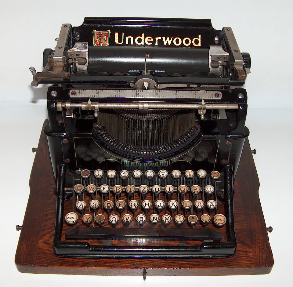 macchine da scrivere